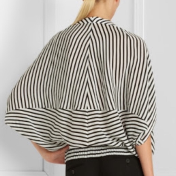 🚫SOLD {BCBGMaxAzria} 100% Silk Blouse - Picture 2 of 6
